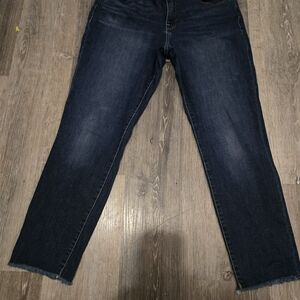 Lucky Brand Women's Lolita Skinny Distressed Hem Jeans